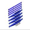 Aluminum 7075-T6 Upper & Lower Link Bar Set for Losi 1:8 LMT 4WD Solid Axle Monster Truck LOS04022 / LMT Grave Digger/Son-uva Digger LOS04021 Upgrades - Blue view 1