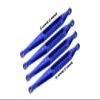 Aluminum 7075-T6 Lower Link Bar Set for Losi 1:8 LMT 4WD Solid Axle Monster Truck LOS04022 / LMT Grave Digger/Son-uva Digger LOS04021 Upgrades - Blue view 1