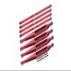 Aluminum 7075-T6 Upper & Lower Link Bar Set for Losi 1:8 LMT 4WD Solid Axle Monster Truck LOS04022 / LMT Grave Digger/Son-uva Digger LOS04021 Upgrades - Red view 1