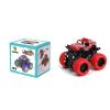 AHYCS Monster -Truck -Toys, Friction Powered Monster Trucks for Boys, Push and Go Vehicles Toy for Kids, Inertia Vehicle, Stunt On-Road Vehicle, Great for Birthday Party Gift for Boys Girls (Red) view 2