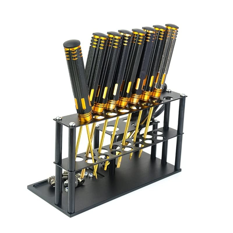 Soporte de almacenamiento de herramientas DIY para vehculo RC, alicates de Llave de destornillador y tornillo, Modelo RC