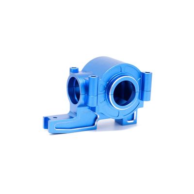 for YK DF7 Short Card YIKONG 4072 1/7 Rear Straight Bridge Desert Card Aluminum Alloy Wave Box Shell Accessories,Blue