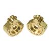 1pair Brass Counterweight Balance Heavyweight Portal Drive Housing for 1/10 TRAXS RTX4 RC Car Accessories - (Color: Yellow) view 4
