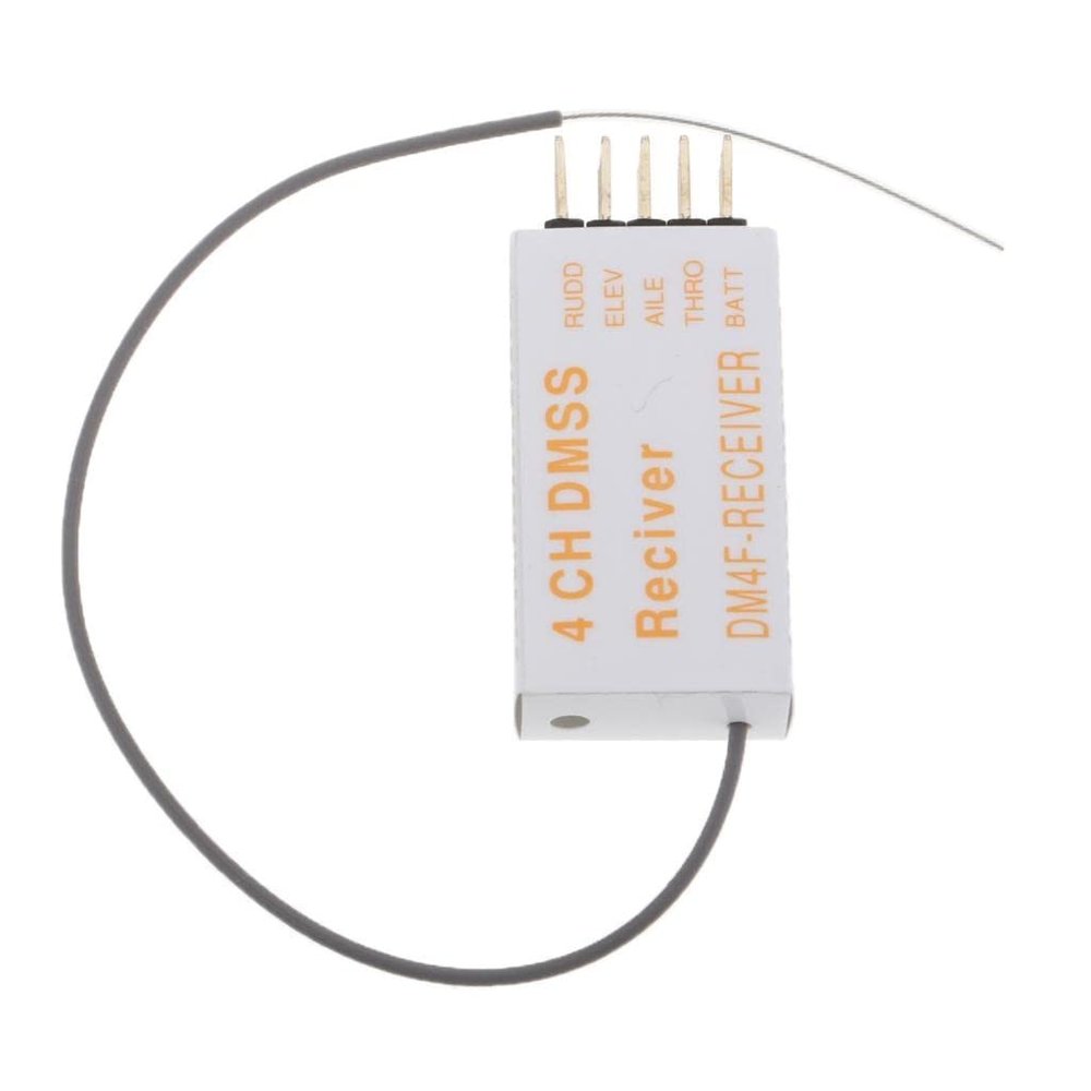 Plastic 3.6-10V 4 GHz DMSS Receiver JR DM4F for JR DMSS XG6 XG7 XG8 XG11 - (CN)