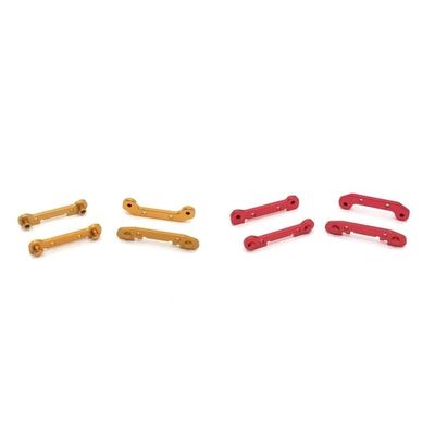 2Set Front & Rear Swing Arm Reinforcement Kit with Metal Shaft Sleeve for WTY 144001 124019 124018 C & E - (Color: Light Grey)