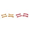 2Set Front & Rear Swing Arm Reinforcement Kit with Metal Shaft Sleeve for WTY 144001 124019 124018 C & E - (Color: Light Grey) view 1