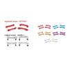 2Set Front & Rear Swing Arm Reinforcement Kit with Metal Shaft Sleeve for WTY 144001 124019 124018 C & E - (Color: Light Grey) view 3