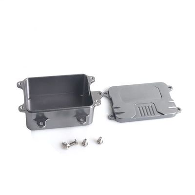 Metal Receiver Box ESC Box for 1/10 RC Crawler Car Axial SCX10 R4WD D90 D110 Upgrade Parts