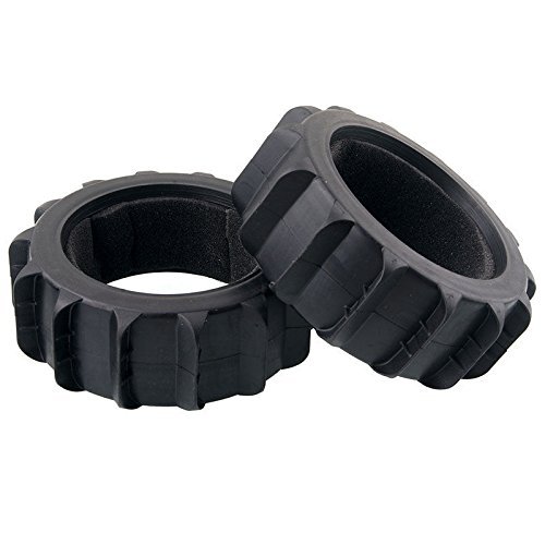 1/8 Scale Off Road Buggy RC Short Course Sand Tires Sets(with Foam 4pcs) for 1/8 Car