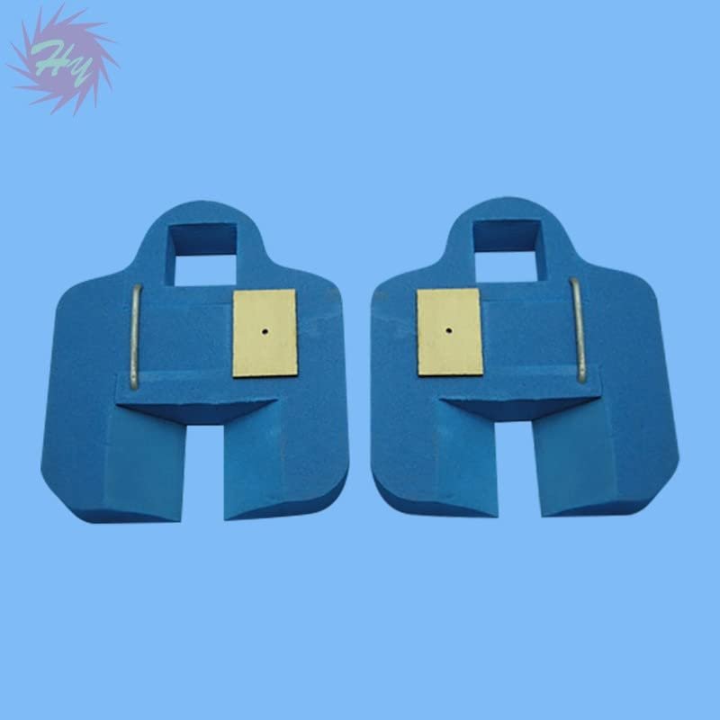 1 Pair EVA Sponge Wheel Stop Rack/EVA Sponge Wheel Fixing Rack/Wheel Fixing Rack/Anti-Go Position RC Model Accessories - (Color: 105x90x20mm)