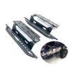 2 Piece for SCX10 90046 1:10 Climbing Car Metal Simulation Side Pedal Replacement 313Mm - (Color: Black) view 3