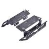 2 Piece for SCX10 90046 1:10 Climbing Car Metal Simulation Side Pedal Replacement 313Mm - (Color: Black) view 4