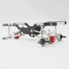 5X for MN D90 D91 D96 MN99S Metal Pull Rod Base Seat & Axle Up Servo Bracket Mount Accessories,Silver - (Color: Silver) view 4
