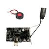 2 Pcs RC Car Part: 1 Pcs Sound System Receiver Board & 1 Pcs Sound Group Small Horn Speaker - (Color: Light Grey) view 1