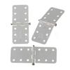 20Pcs Beige Foldable Rectangle Pinned Hinges for RC Airplane Aircraft view 2