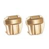 2Pcs Brass Diff Cover Front and Rear Axle Housing Cover for Axial SCX10 II 90046 90047 1/10 RC Crawler Car Parts| | - - (Color: Yellow) view 2
