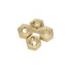 4PCS 3MM Brass Hex Adapter for 1/24 AXIAL SCX24 AXI 90081 RC Car Accessories - (Color: Yellow) view 3