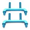 2 Set RC Car Part: 1 Set Aluminium Alloy Car Shell Support Bracket & 1 Set Metal Differential Case Gear Box - (Color: Sky Blue) view 3