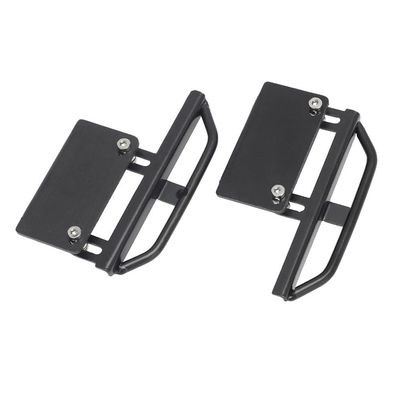1 Set Metal Side Pedal Guard Protection Board Foot Pedal for Axial SCX24 RC Car 90081 Frame Parts