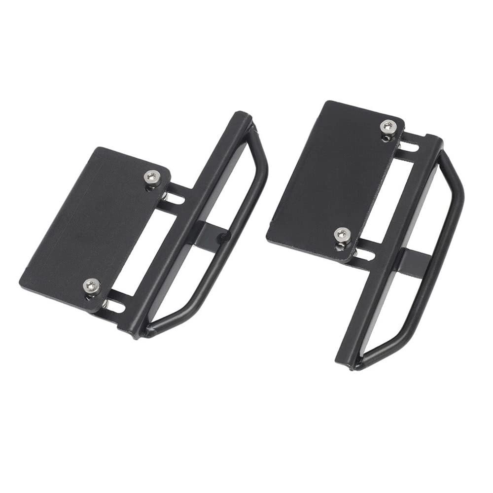 1 Set Metal Side Pedal Guard Protection Board Foot Pedal for Axial SCX24 RC Car 90081 Frame Parts