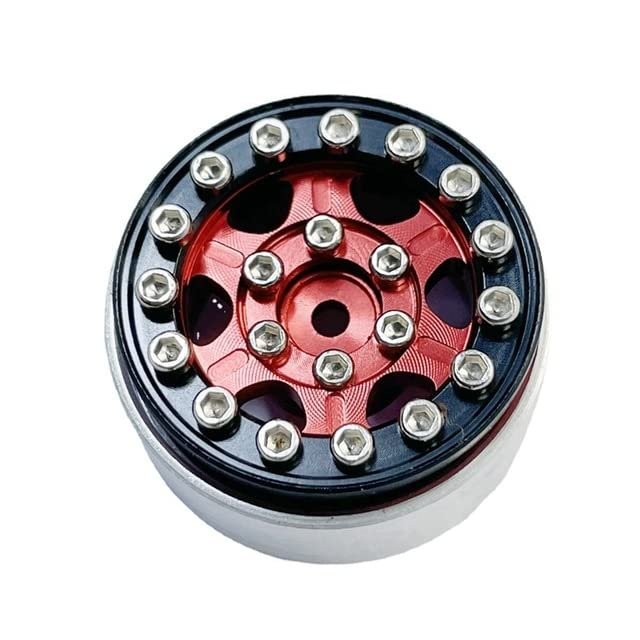 Metal Wheel Hub Four Drive Wheel Hub for CXS24 CXS1/10 D90 D110 D130 Toy Climbing Car| | - - (Color: as Shown)
