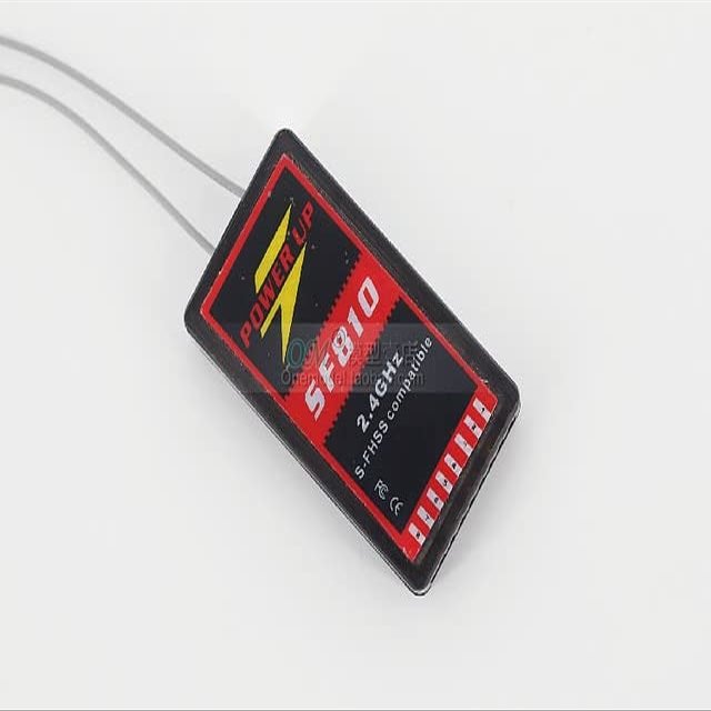 Fixed Wing Aircraft Receiver SF810 2.4G Receiver Compatible with OPENTX FUTABA S-FHSS 8 Channel PWM - (Color: SF810)