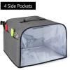 Durable Kitchen Home Toaster Cover Waterproof Durable Oxford Cloth Oven Cover for Ninja Foodi Grill - (Color: Gray) view 4