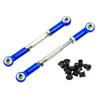 12Pcs Steering Pivot Bushing C-Hub Bushings with 2Pcs Steering Linkage Pull Rod for TRAXS 4X4 1/10 RC Car - (Color: Auburn) view 1