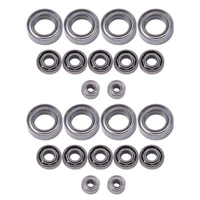 2X K989-07 K989-08 K989-09 Bearing Set for WTY K969 K979 K989 K999 P929 P939 1/28 Rc Car Spare Parts Accessories - (Color: Champagne)