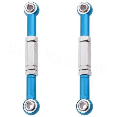 2 Pcs Alum Turnbuckle Steering Linkage for Fs Racing 1/10 Desert Buggy 53625 53632 Baja Rc Cars Hop-up Parts - Parts & Accs - - (Color: Blue)