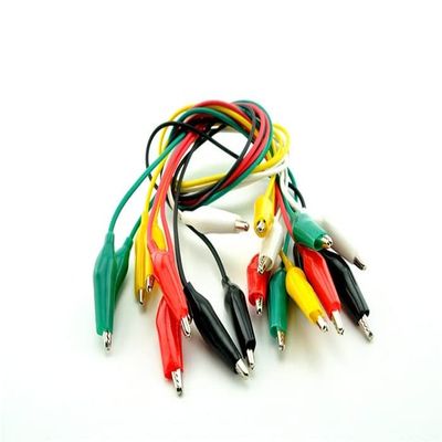 10pcs/Lot 50cm Double Ended Crocodile Clip with Cable Line Alligator Clips Wire Testing Wire DIY Robot Smart Car RC Toy Part