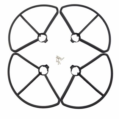 4PCS BLLRC accessorie Protective Cover for MJX B2C B2W Bugs 2 D80 F18 F200SE UAV Protective Cover-Black