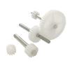 1 Pack LD-P06 Transmission Gearbox Gears Set Easy to Use for LDRC LD-P06 LD P06 Unimog 1/12 RC Truck Car Spare Parts Accessories - (Color: White) view 2