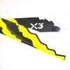 2 Pairs 370mm Carbon Fiber Main Blade for ALZRC X360 Trex 450L 480 465 Helicopter| | - view 4