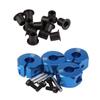 RC Blue Aluminum 7.0 Wheel Hex 12Mm Drive with 12Pcs 02101 Steering Pivot Bushing C-Hub Bushings HSP Spare Parts - (Color: Lemon Yellow) view 1