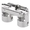 2Pcs Rc Double Universal Joint Cardan Joint Gimbal Couplings with Screw - 6X6mm & 5X5mm view 4