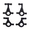 4Pcs K989-33 K989-34 Front & Rear Steering Cup for WTY K969 K979 K989 K999 P929 P939 1/28 RC Car Spare Parts - (Color: Black) view 1