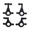 4Pcs K989-33 K989-34 Front & Rear Steering Cup for WTY K969 K979 K989 K999 P929 P939 1/28 RC Car Spare Parts - (Color: Black) view 2