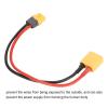 XT90 Male Adapter Cable XT60H F to XT90 Male Adapter Cable High Bendability for Airplane Models view 4