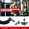 Fitness Pulley Cable,Adjustable Gym Cable Pulley System Replacement Fitness Cable for Pulley,5Mm Pulley Cable for Gym - (Color: Black) view 3