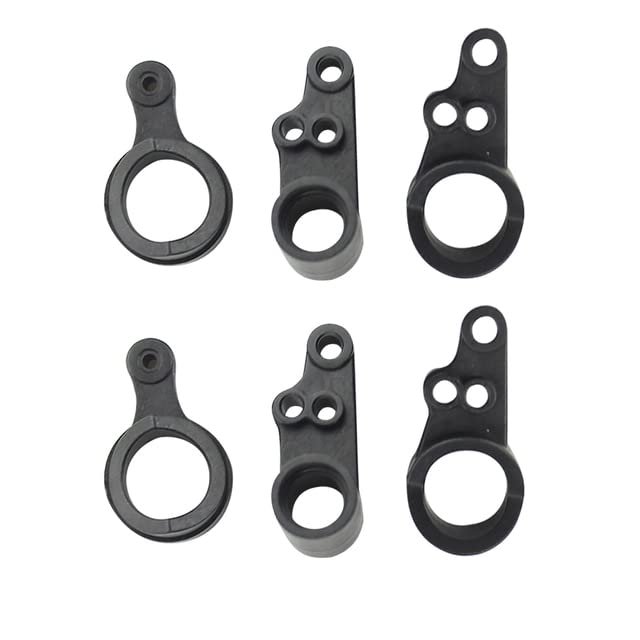 Upper Lower Steering Clutch Remote Control 1 14 Model Car Left Swing Arm Upgrade Modified Set Repairing Spare Supplies - (Color: as Shown, CN)