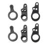 Upper Lower Steering Clutch Remote Control 1 14 Model Car Left Swing Arm Upgrade Modified Set Repairing Spare Supplies - (Color: as Shown, CN) view 4