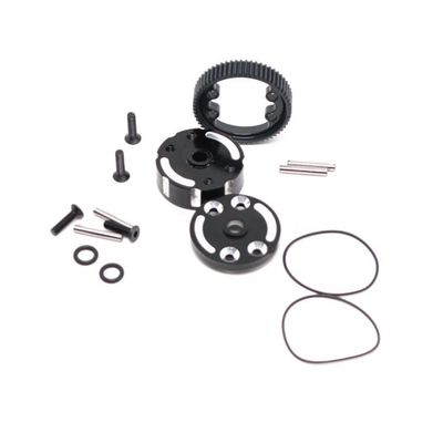 for TRAXS Slash2WD/Stampede/Bandit/Rustler Aluminum Alloy Sealed Differential Housing Assembly