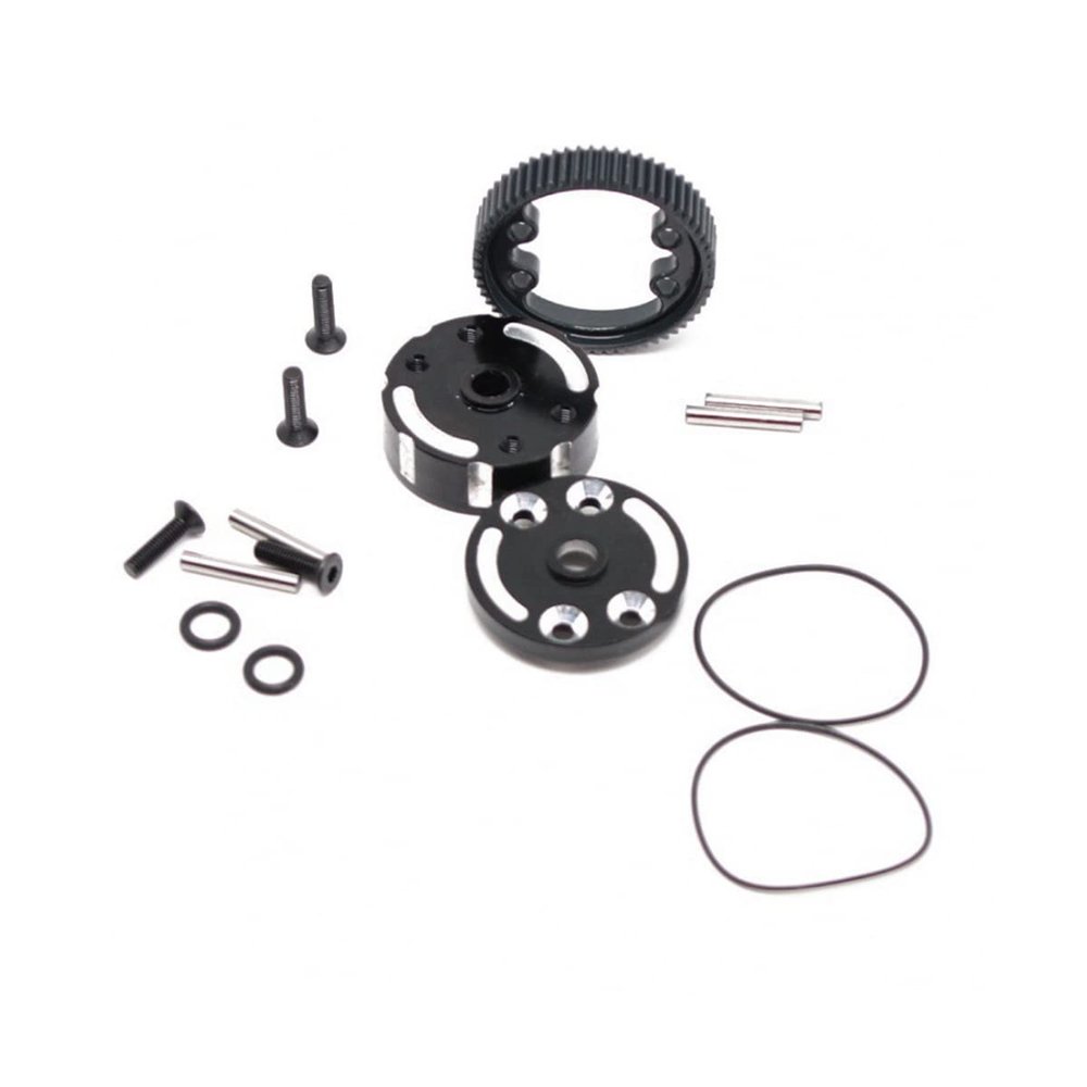 for TRAXS Slash2WD/Stampede/Bandit/Rustler Aluminum Alloy Sealed Differential Housing Assembly