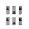 6 Pcs for TRAXS Sledge M1.0 Mode M1.5 Mode Motor Replacement Spare Parts Motor Gear Conversion Sleeve 8Mm to 5Mm| | - - (Color: Silver) view 1