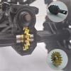 1:24 RC Vehicle Part Differential Main Gear Steel Gear 16T for Axial SCX24 Car view 2