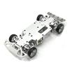Metal Chassis Bottom Plate and Second Floor Plate for WTY 284131 K969 K979 K989 P929 1/28 RC Car Upgrade Parts,Grey| | - - (Color: Grey, CN) view 3