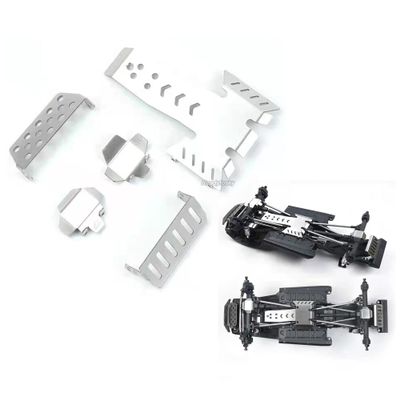 Metal Chassis Armor Chassis Guard for VP Vs4-10 Phoenix VPS09007 Kit 1/10 Performance Off-Road Climbing Vehicle