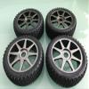 1/8 3.5 Racing Off Road 113mm Titanium Wheel Tire Set for HPI Vorza Flux Trophy Buggy 4pcs view 1
