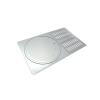 1 Set Metal Etched Manhole Cover Drain Cap Modification Kit for 1/14 1/16 Model Scene Accessories Servo view 1